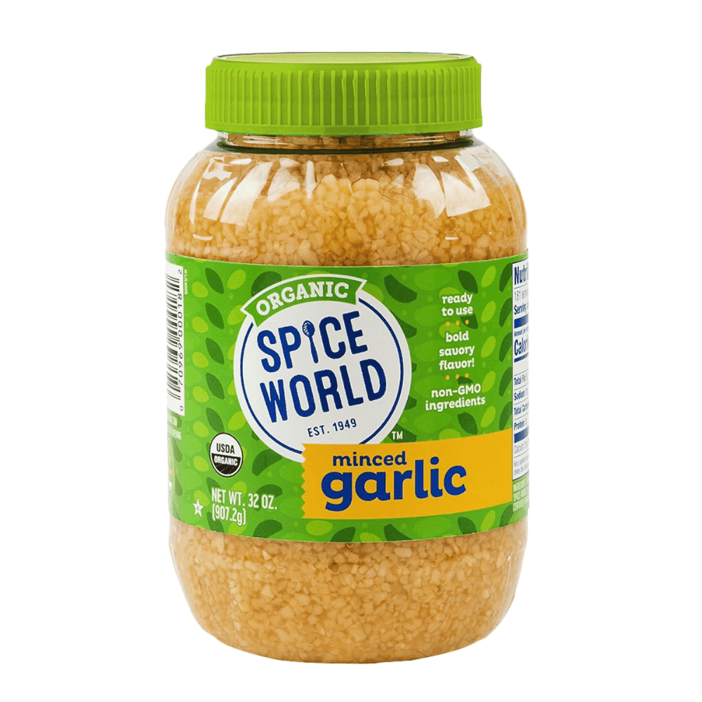 Organic Minced Garlic